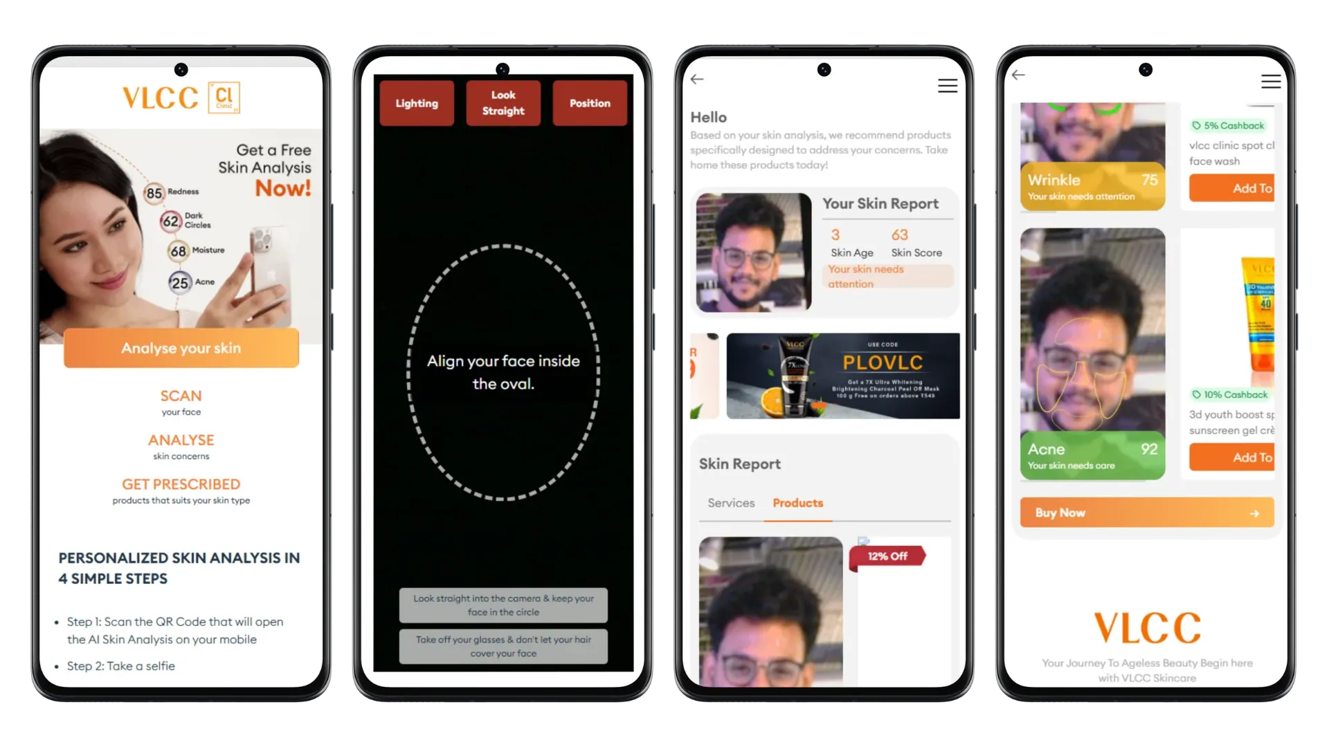 VLCC — Self Skin Analysis Platform